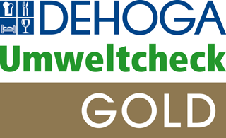 Logo Umweltcheck gold